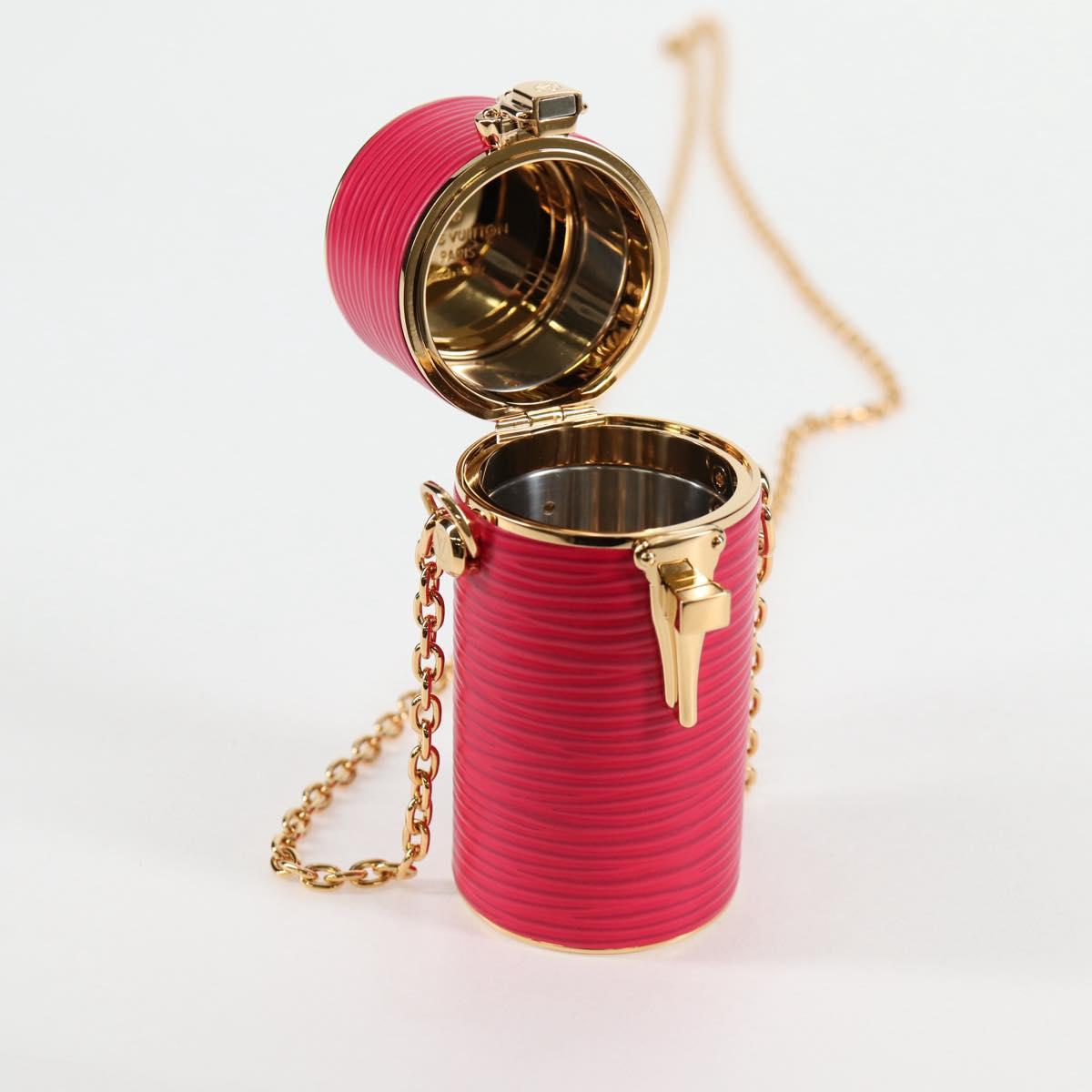 Louis Vuitton Lipstick, Red, Leather, clutch