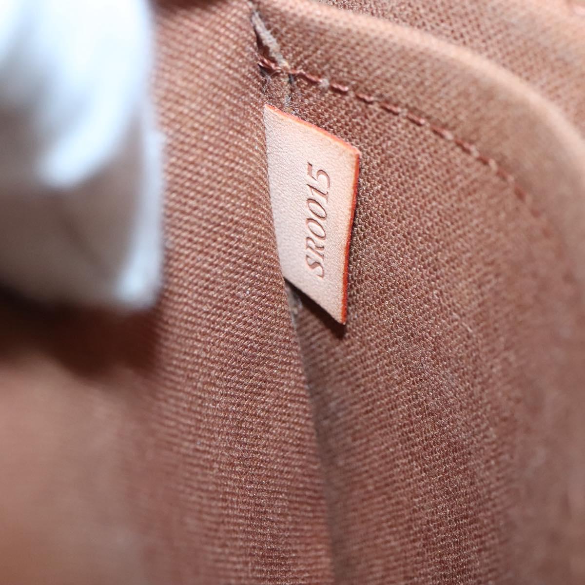 Louis Vuitton Marelle, Brown, Canvas, backpack