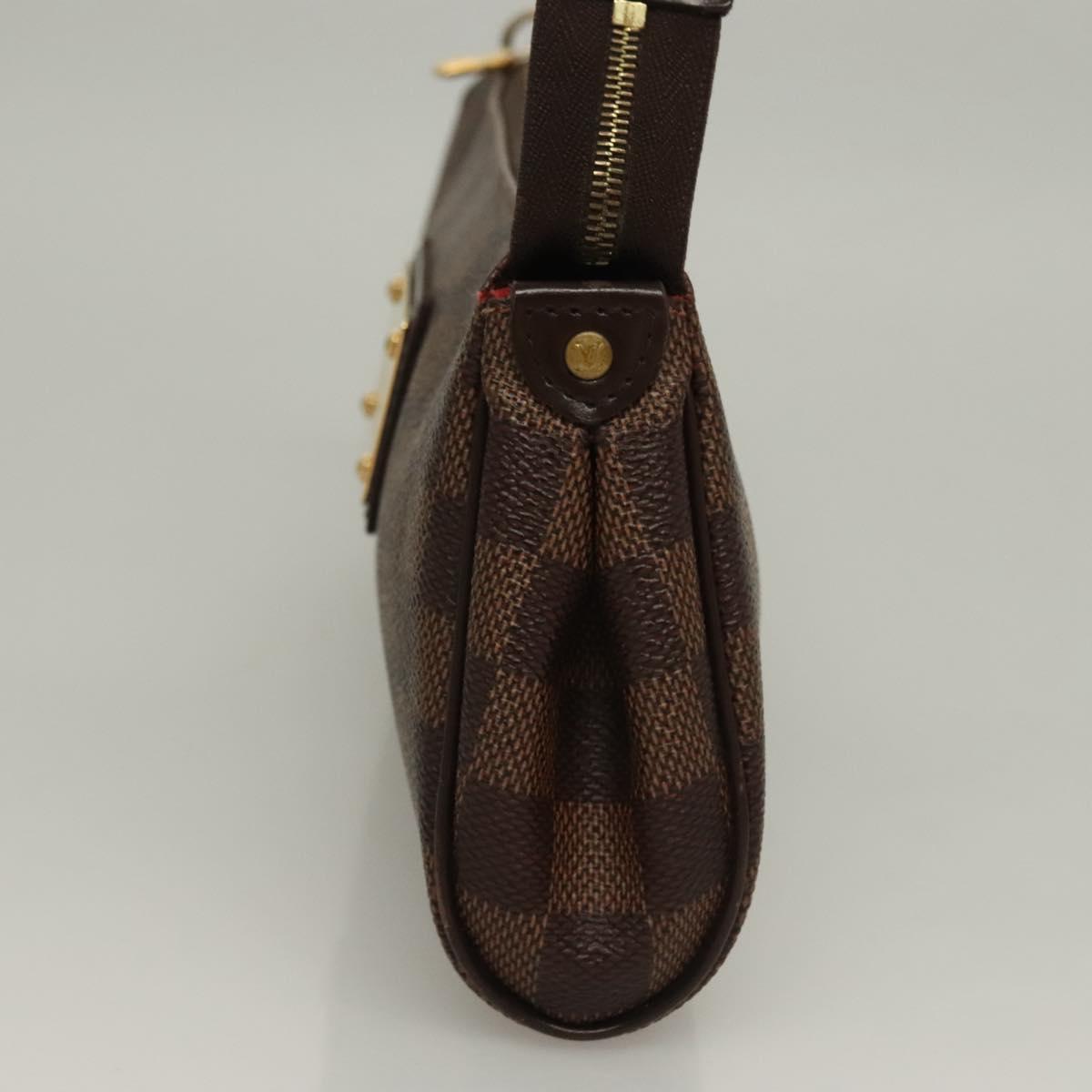 Louis Vuitton Eva, Brown, Canvas, shoulder