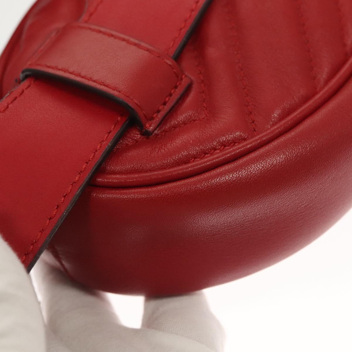 Gucci GG Marmont, Red, Leather, shoulder