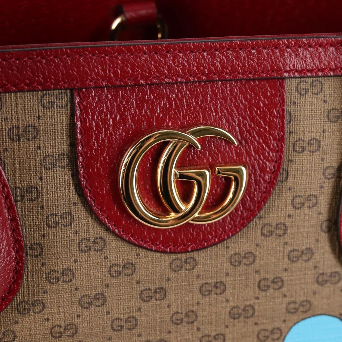 Gucci Doraemon, Beige, Canvas, tote