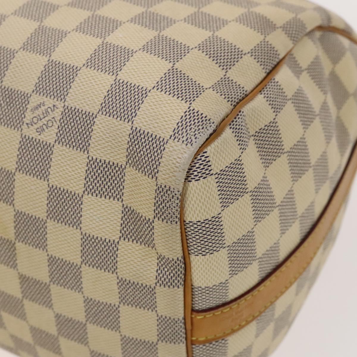 Louis Vuitton Speedy Bandoulière 30, White, Canvas, handbag