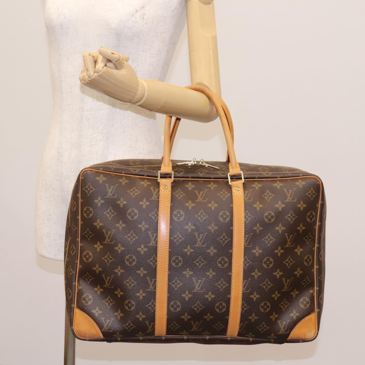 Louis Vuitton Sirius, Brown, Canvas, travel