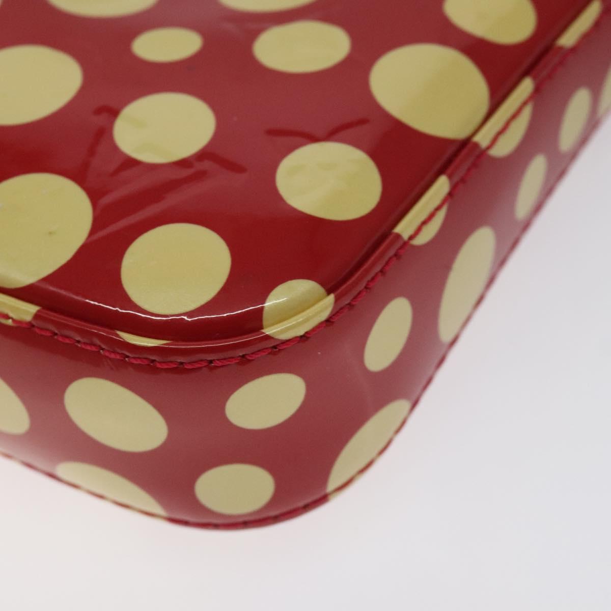 Louis Vuitton Pochette Accessoire, Red, Patent Leather, clutch