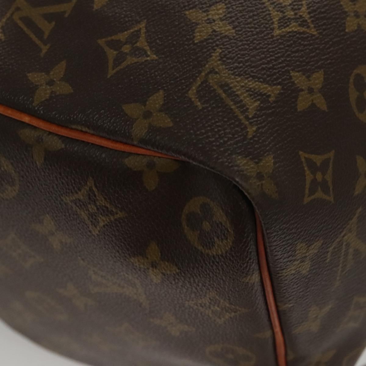 Louis Vuitton Keepall 45, Brown, Canvas, travel