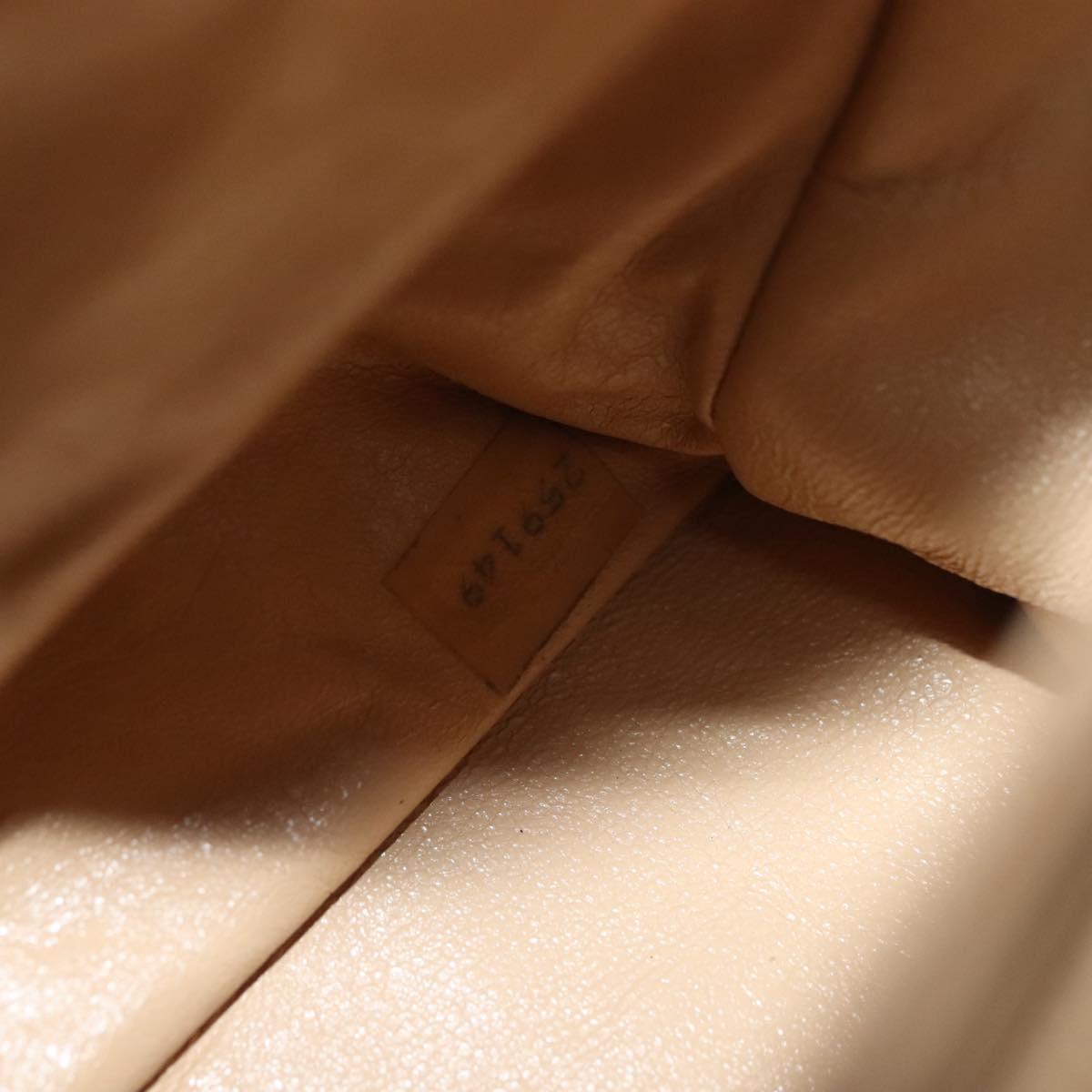 Chanel Matelassé, Brown, Leather, shoulder