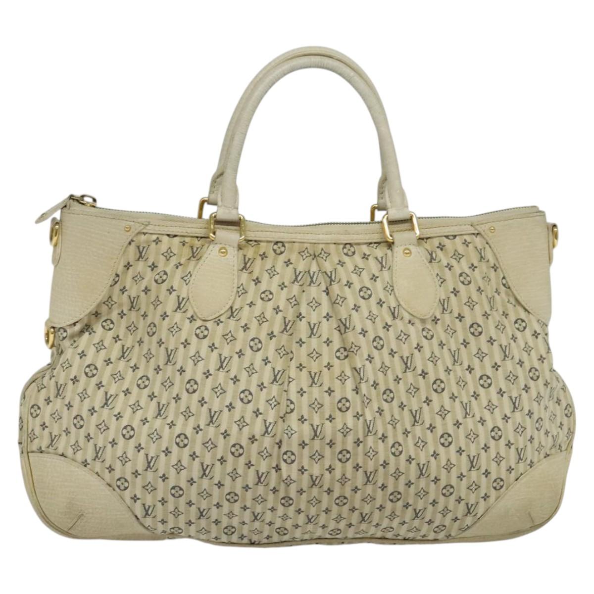 Louis Vuitton Marina GM, Blue, Canvas, handbag