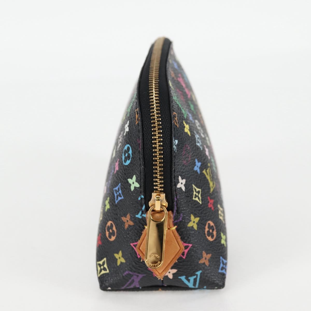 Louis Vuitton Cosmetic pouch, Black, Canvas, clutch