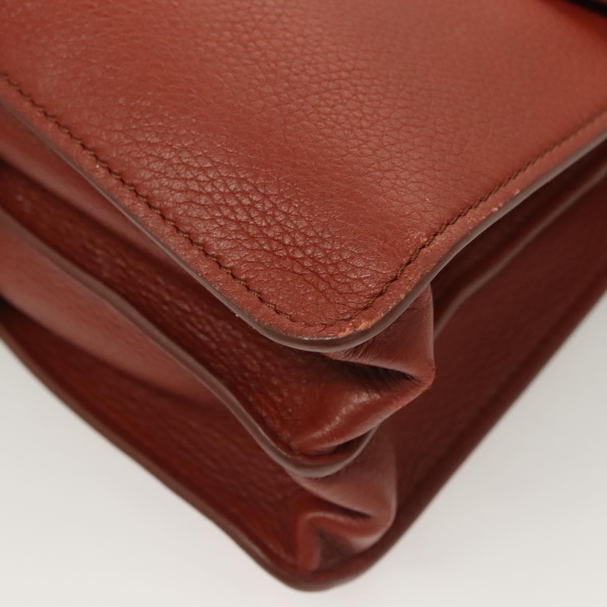 Chloé Aby, Brown, Leather, handbag