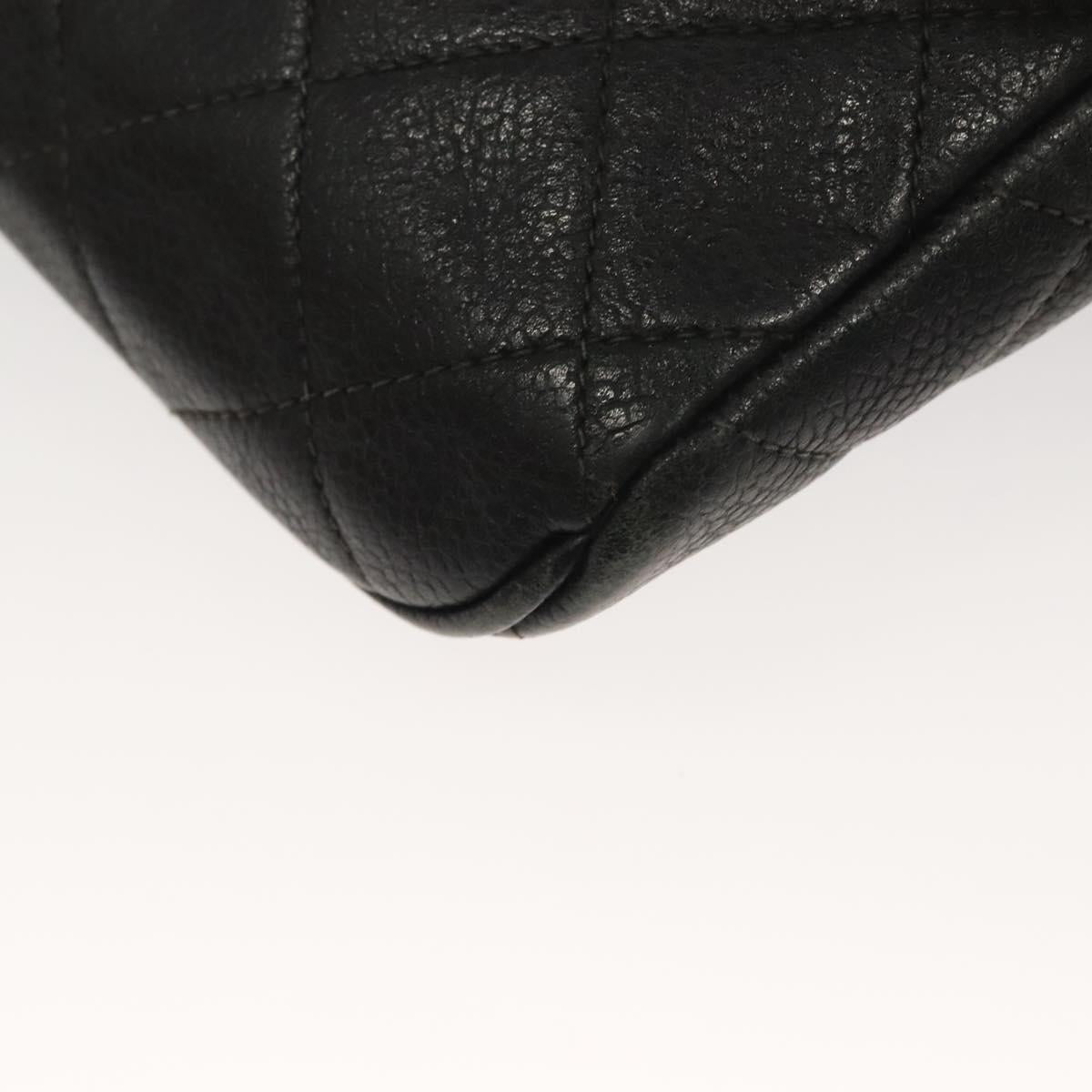 Chanel Vintage, Black, Leather, shoulder