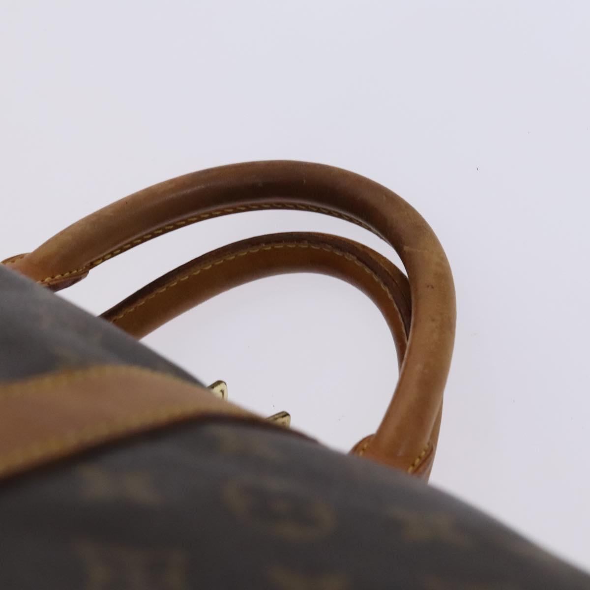 Louis Vuitton Keepall Bandoulière 60, Brown, Canvas, travel
