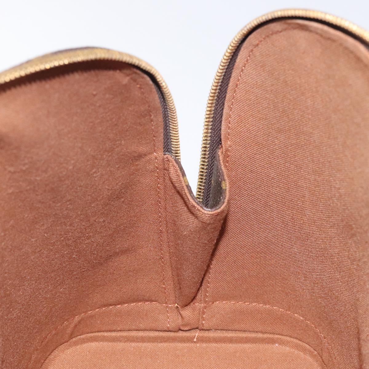 Louis Vuitton Alma, Brown, Canvas, handbag