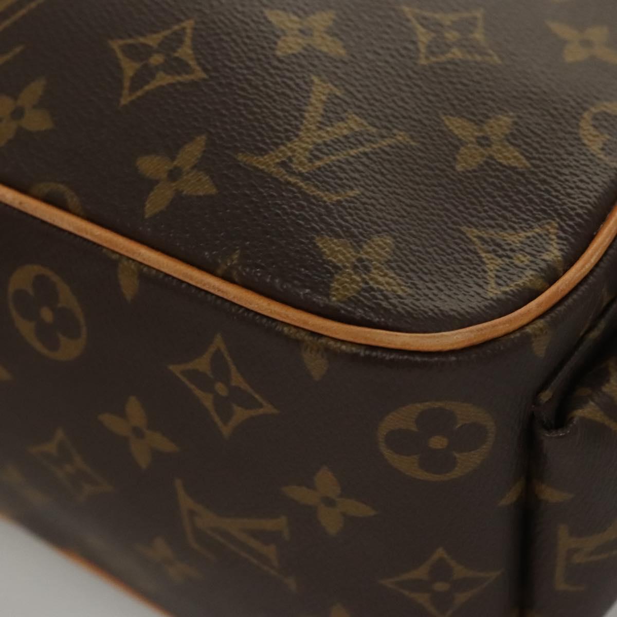 Louis Vuitton Excentri cité, Brown, Canvas, handbag