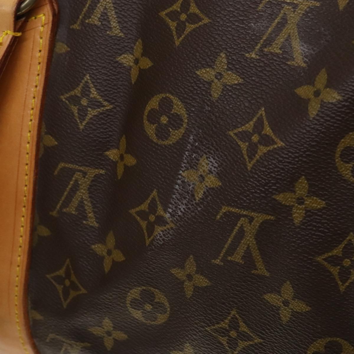 Louis Vuitton Polochon, Brown, Canvas, travel