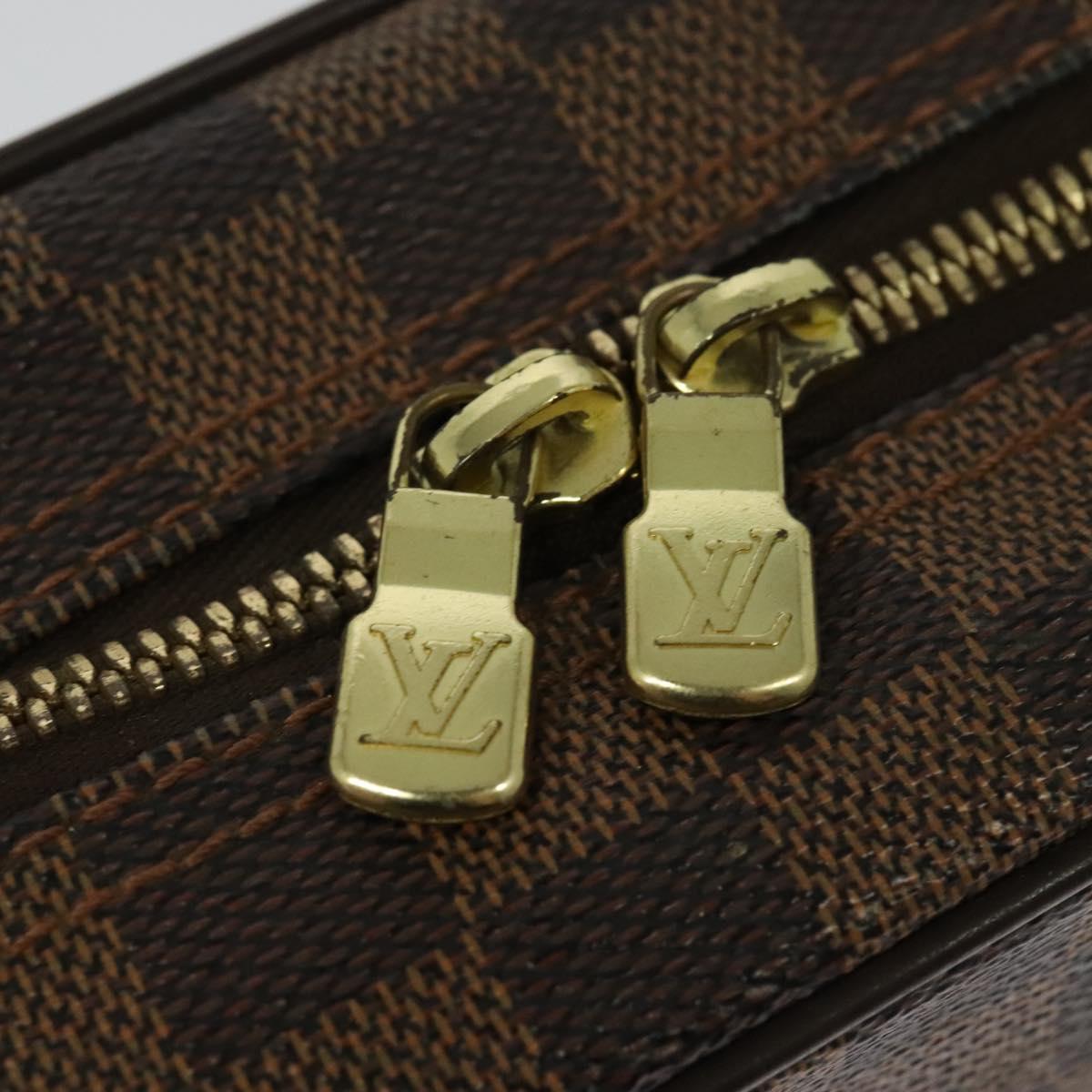 Louis Vuitton Olav, Brown, Canvas, shoulder