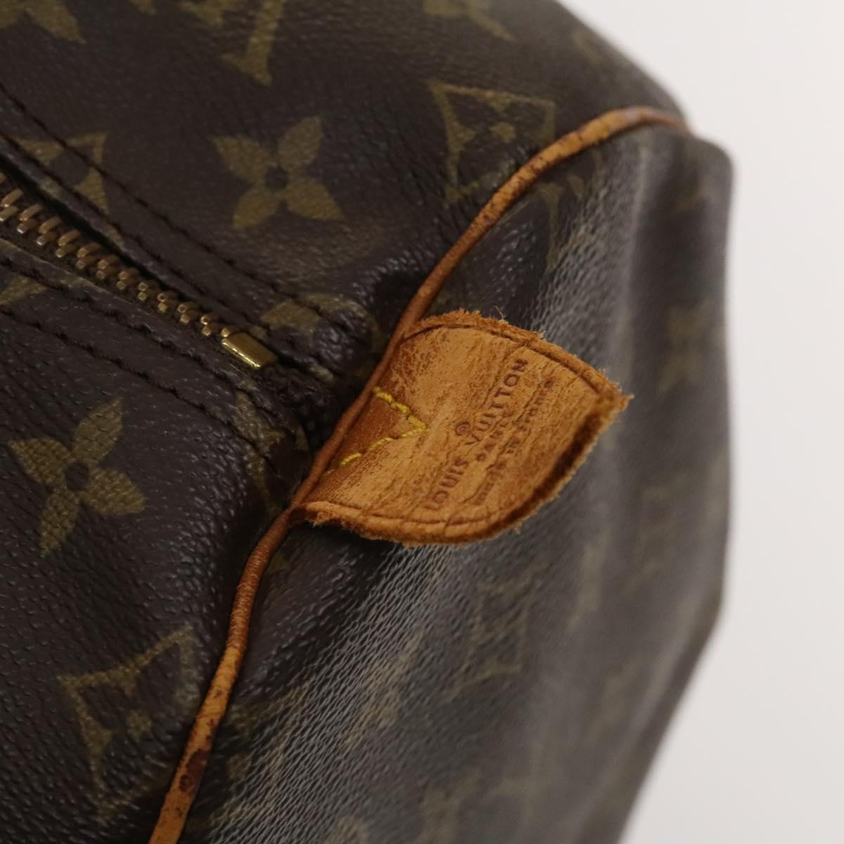 Louis Vuitton Keepall 55, Brown, Canvas, travel