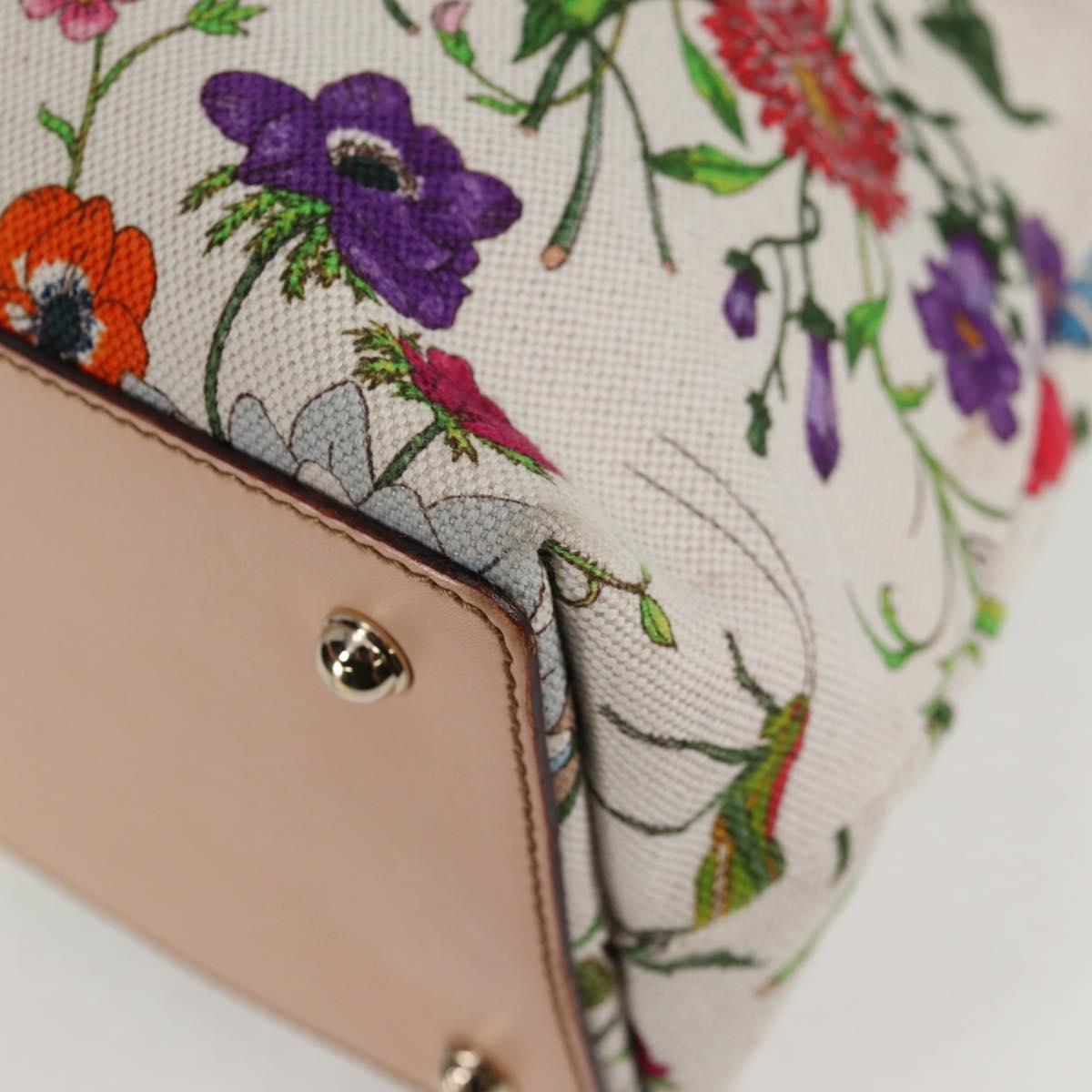 Gucci Bamboo, Multicolour, Canvas, shoulder