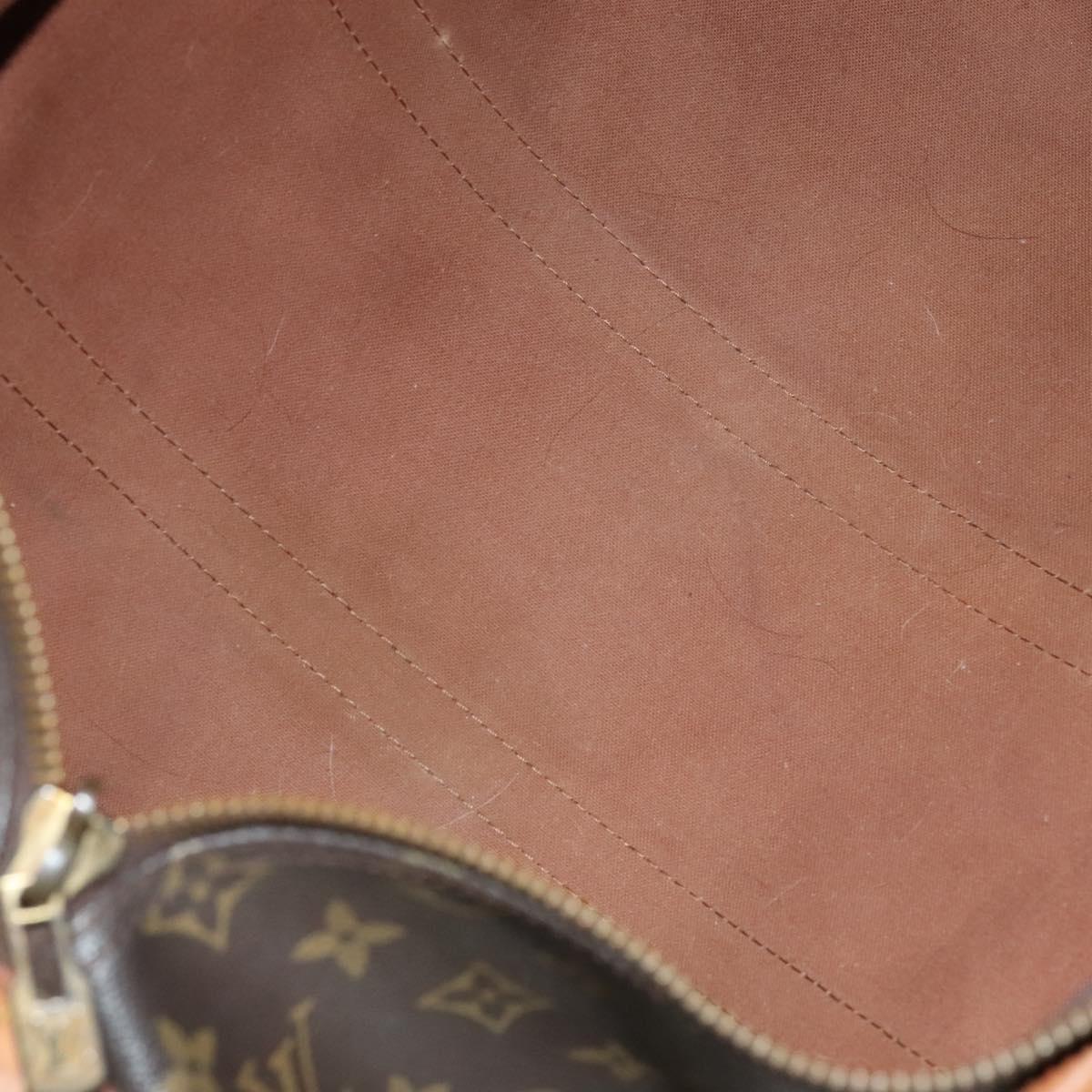 Louis Vuitton Keepall 45, Brown, Canvas, travel