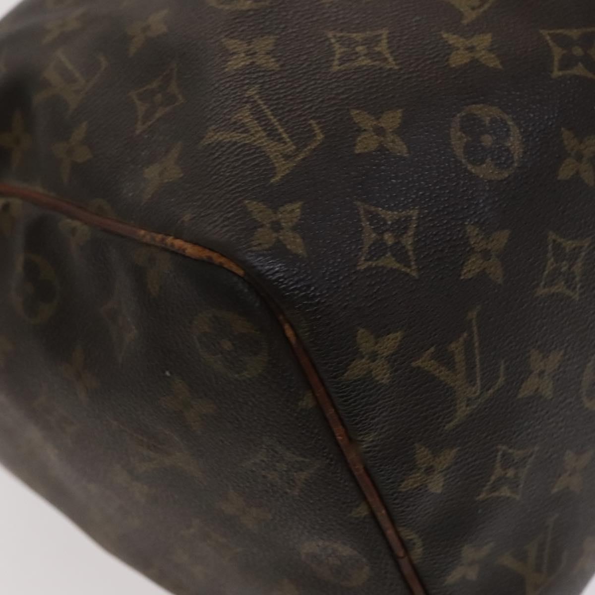 Louis Vuitton Keepall 45, Brown, Canvas, travel