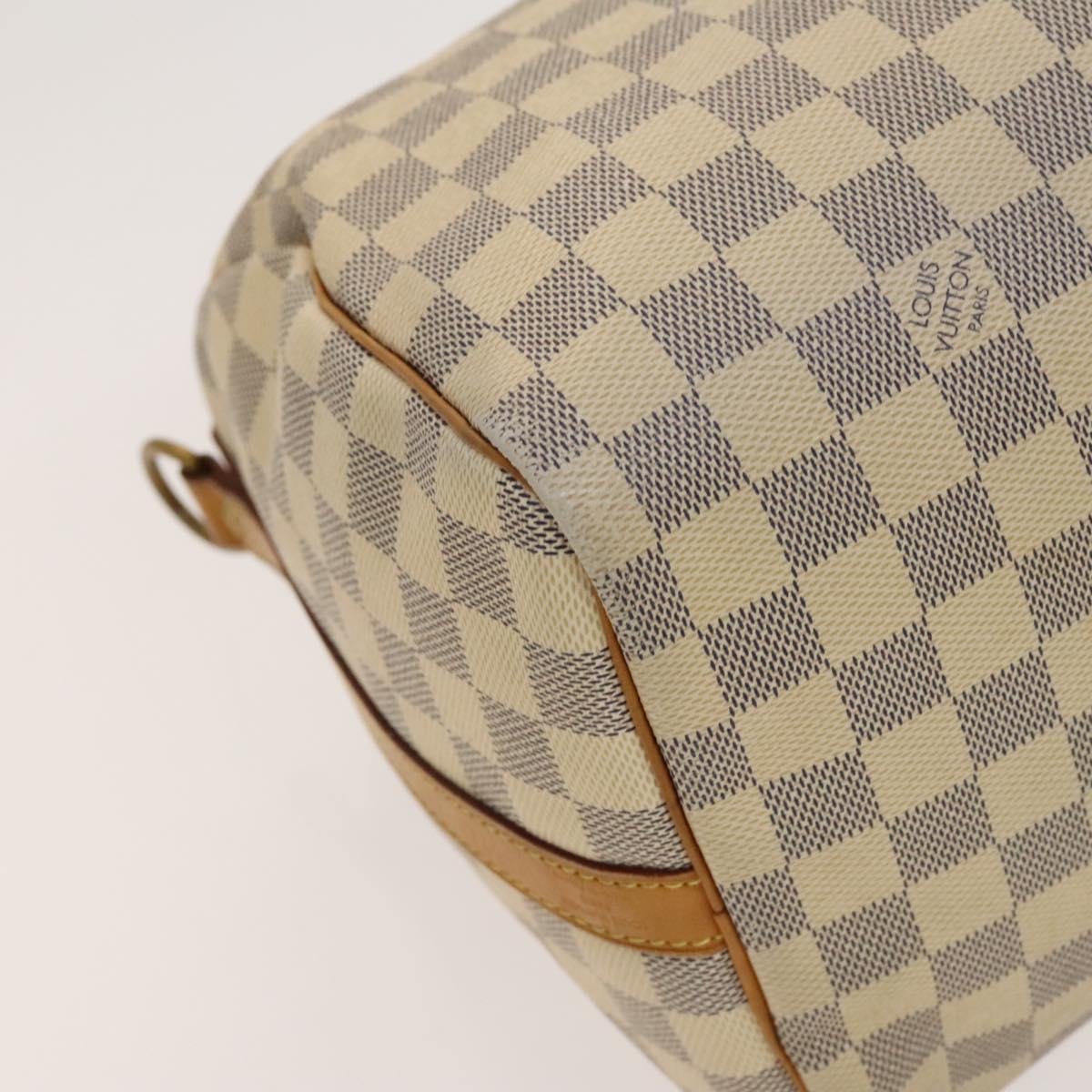 Louis Vuitton Speedy Bandoulière 30, White, Canvas, handbag