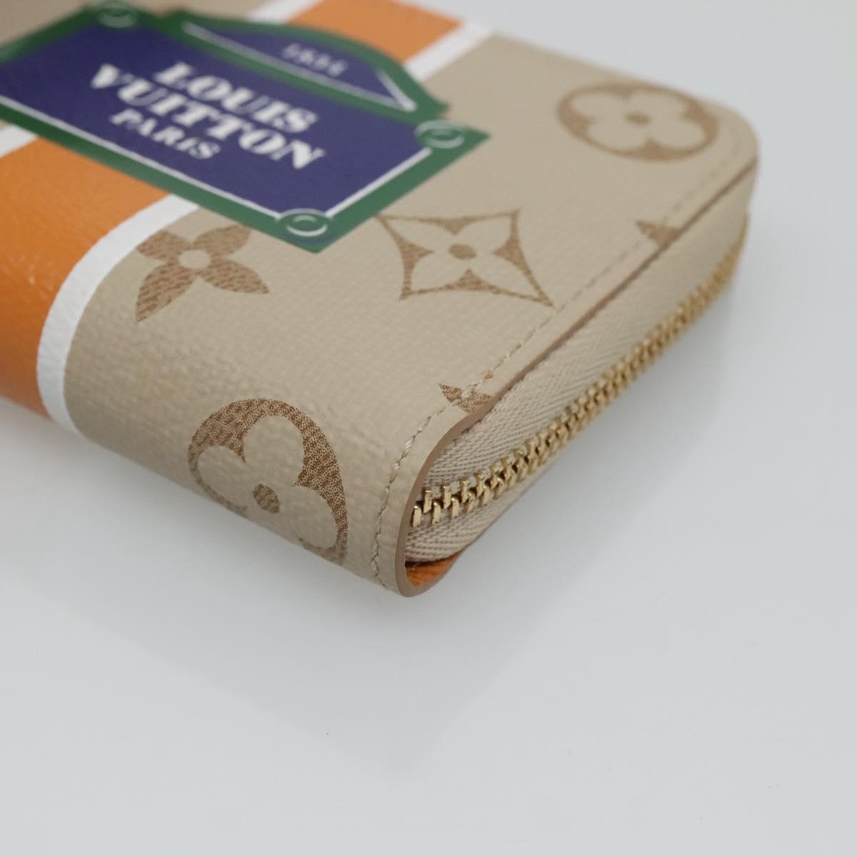 Louis Vuitton Zippy coin purse, Beige, Canvas, wallet