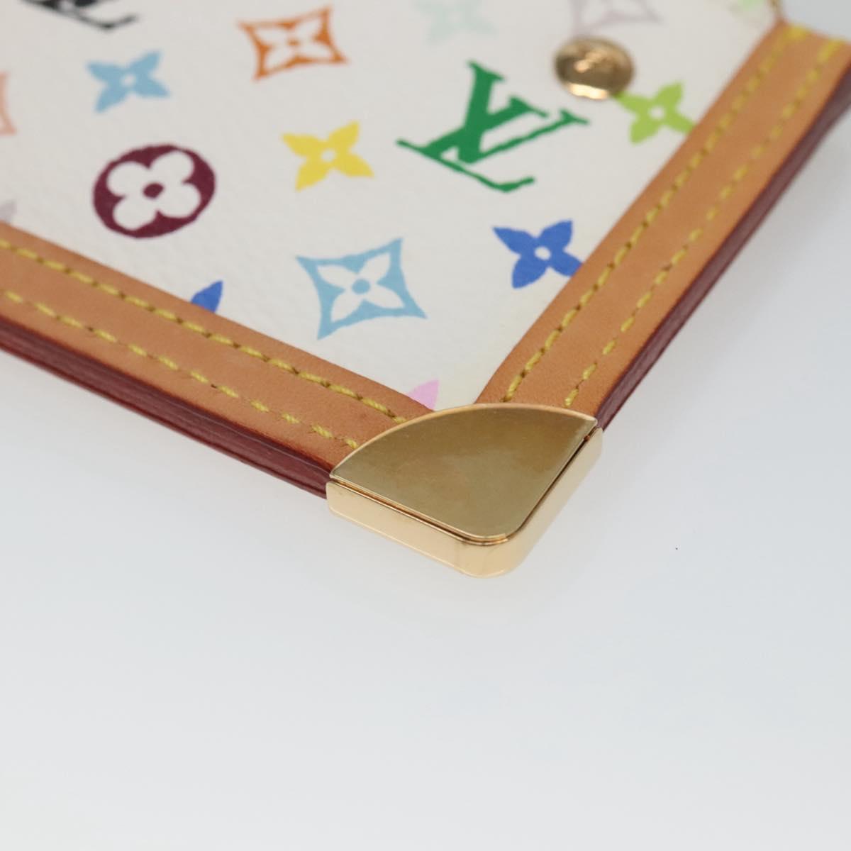 Louis Vuitton Pochette Clés, Multicolour, Canvas, wallet