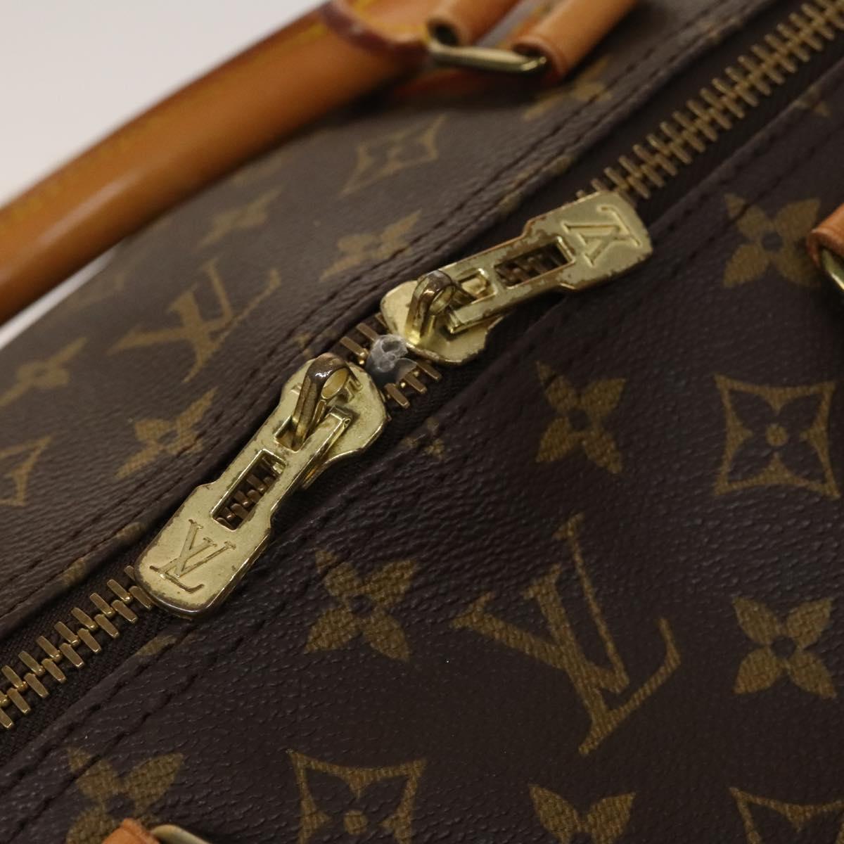 Louis Vuitton Keepall 60, Brown, Canvas, travel