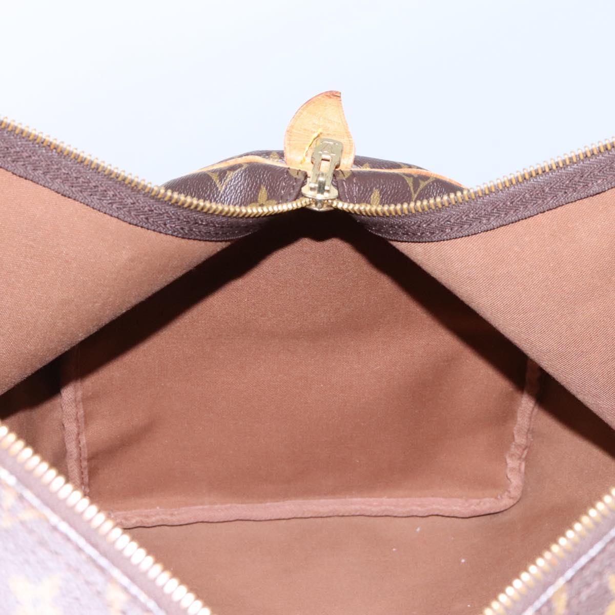 Louis Vuitton Keepall 55, Brown, Canvas, travel