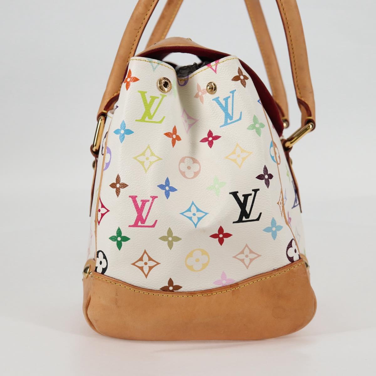 Louis Vuitton Beverly, White, Canvas, handbag