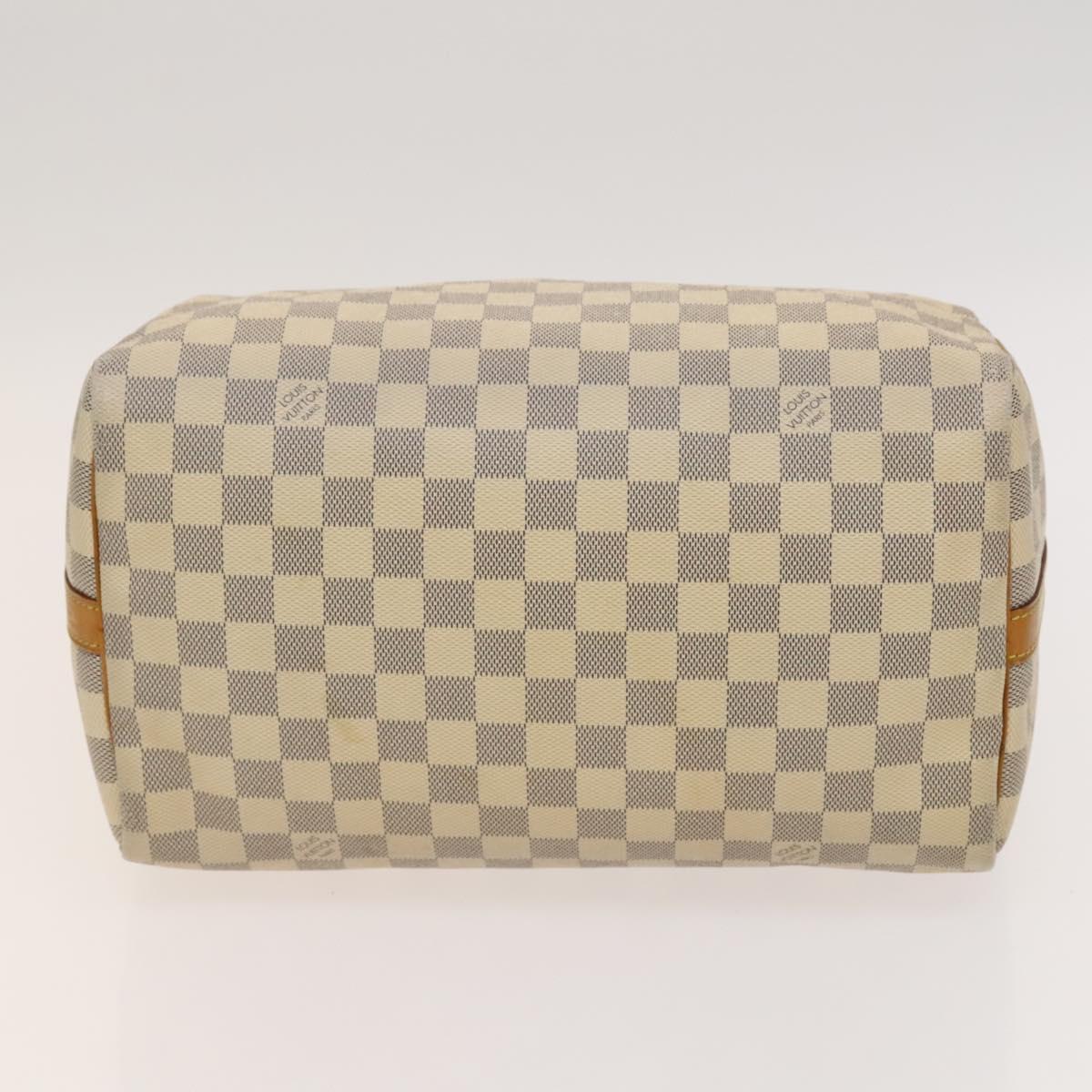 Louis Vuitton Speedy Bandoulière 30, White, Canvas, handbag