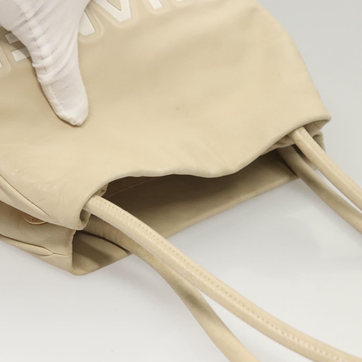 Chanel Camellia, Beige, Leather, tote