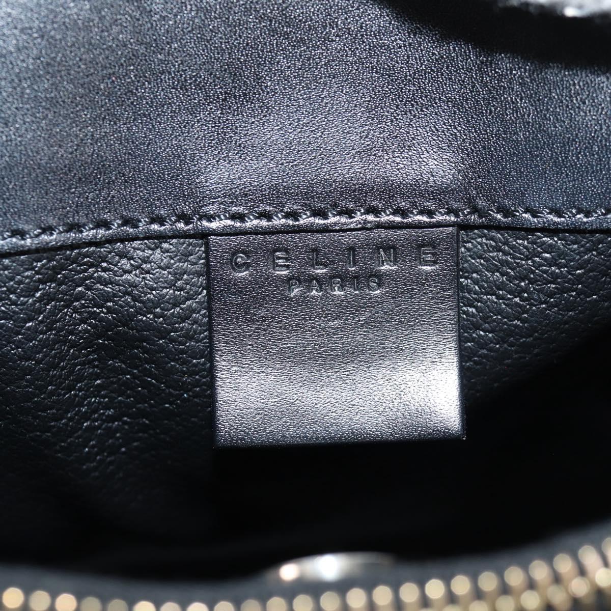 Céline Hobo, Black, Canvas, shoulder