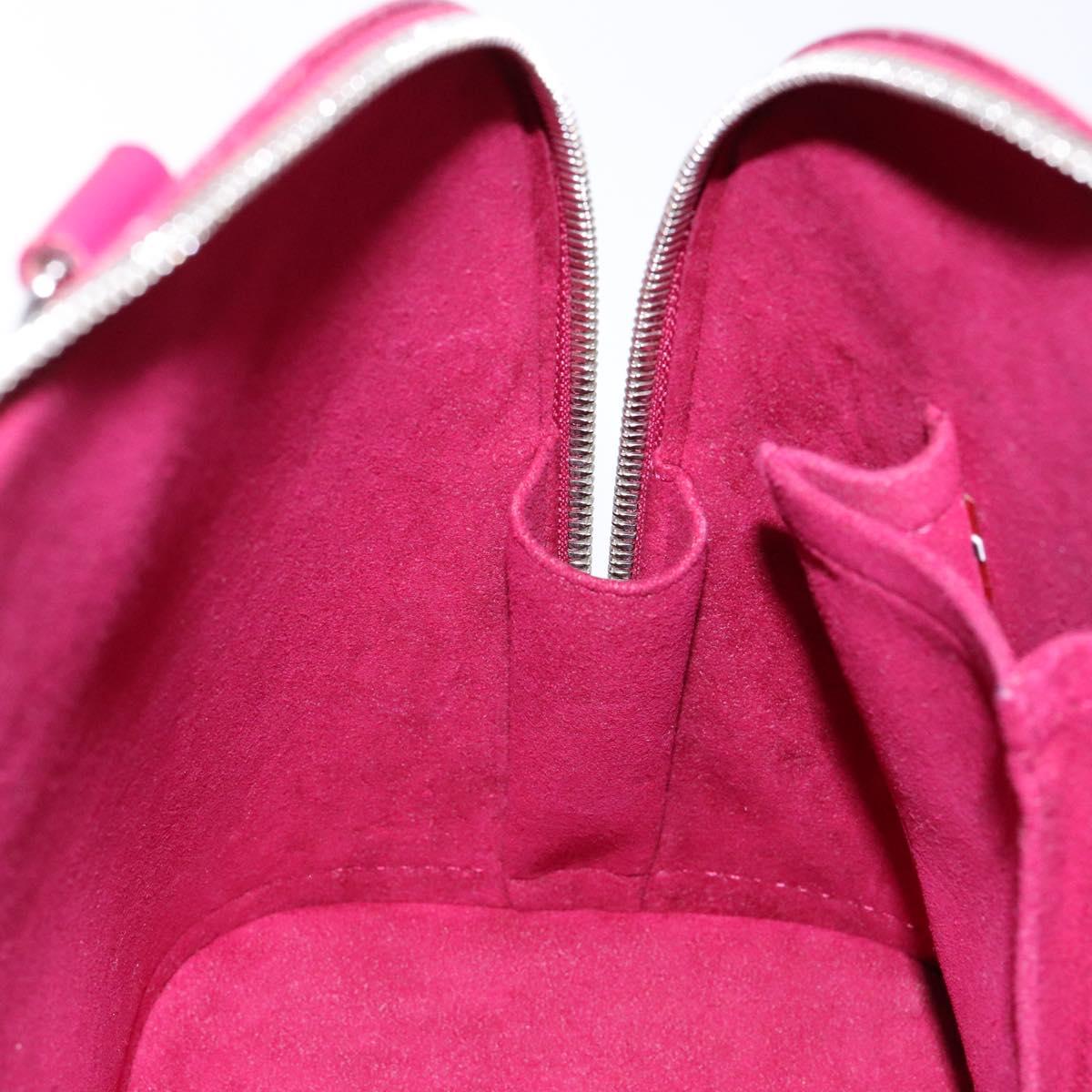 Louis Vuitton Alma, Pink, Leather, handbag