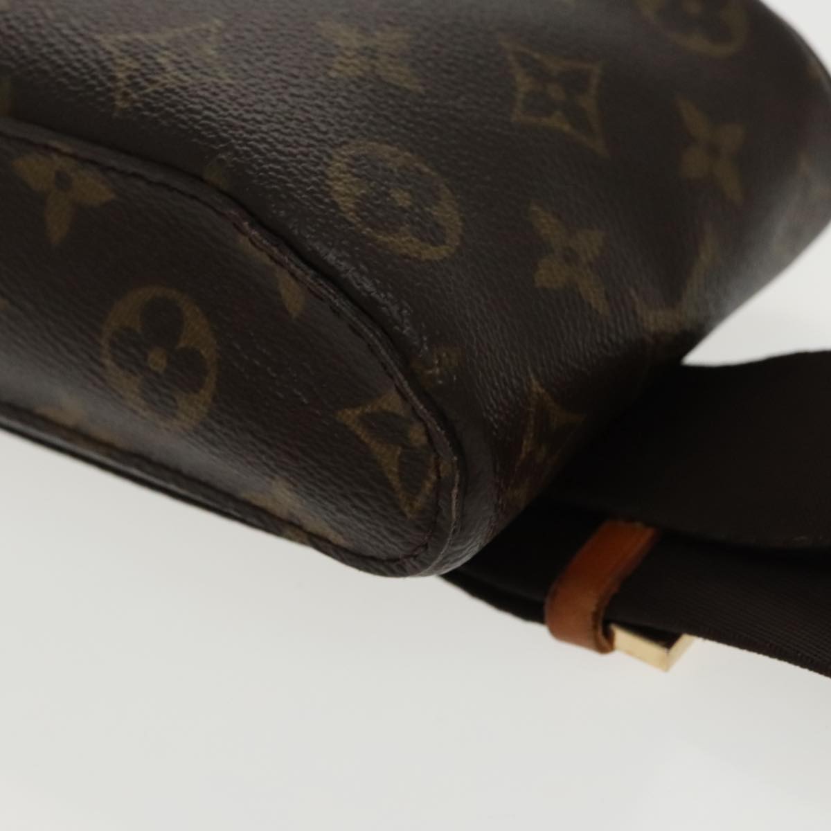 Louis Vuitton Geronimos, Brown, Canvas, shoulder