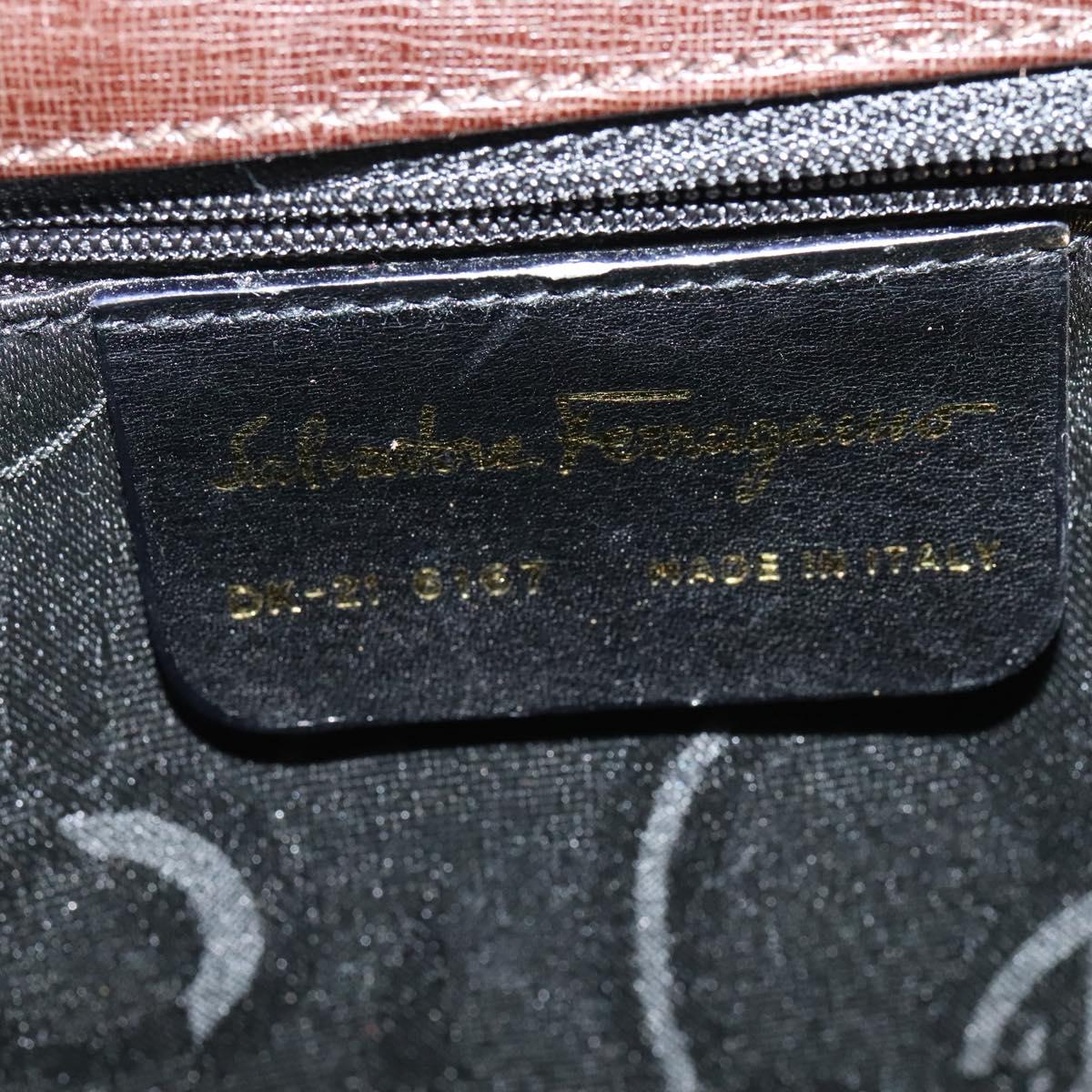 Salvatore Ferragamo, Brown, Leather, handbag