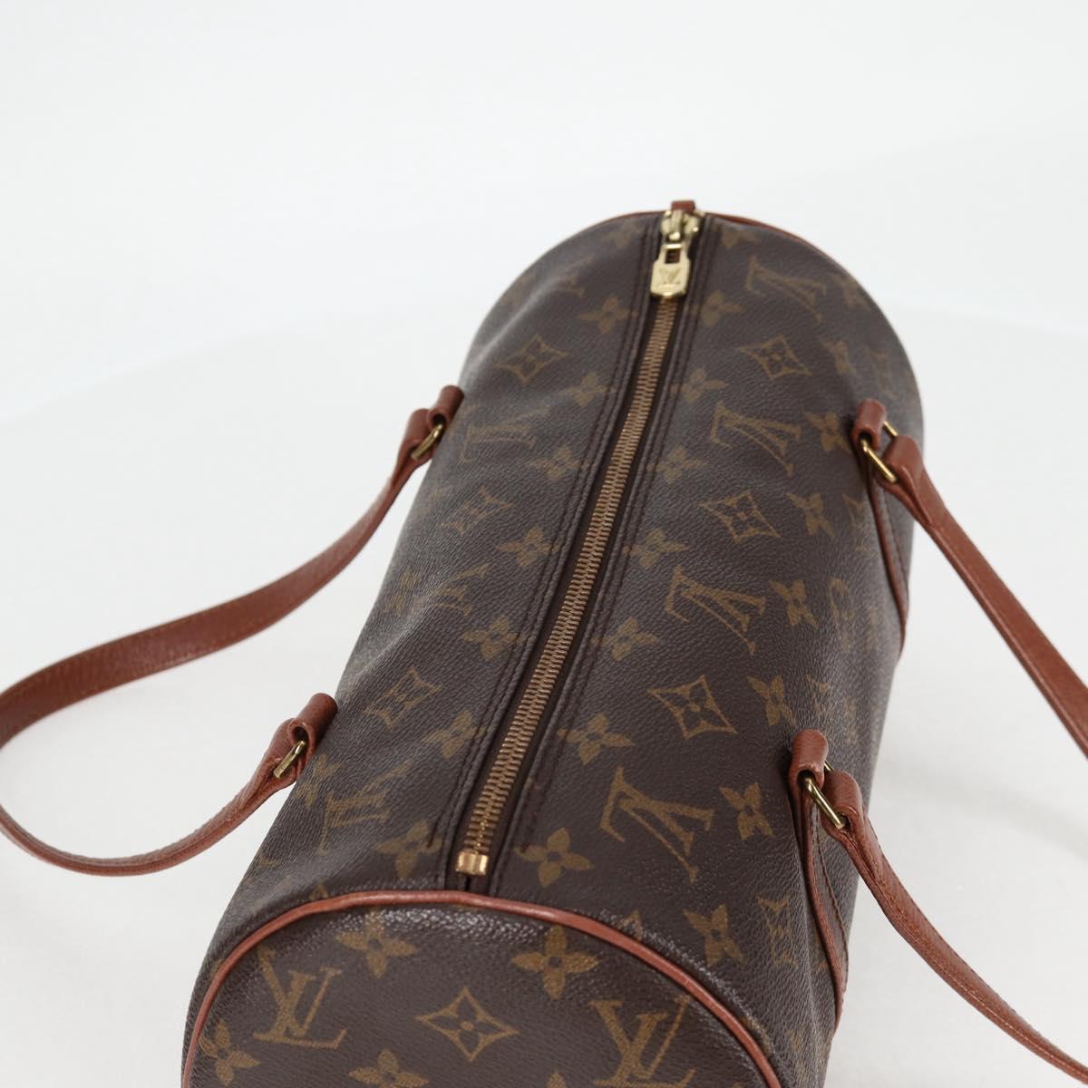 Louis Vuitton Papillon 30, Brown, Canvas, handbag