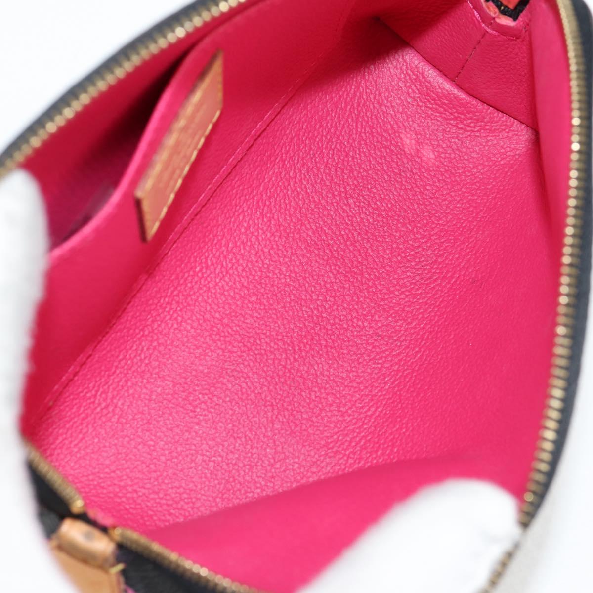 Louis Vuitton Cosmetic pouch, Black, Canvas, clutch