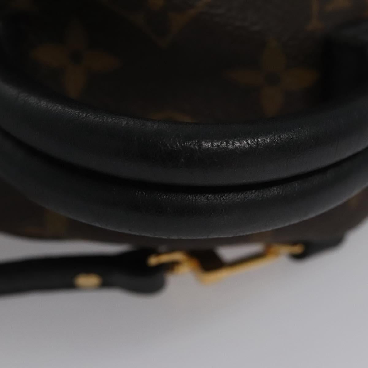 Louis Vuitton Palm Springs mini, Brown, Canvas, backpack