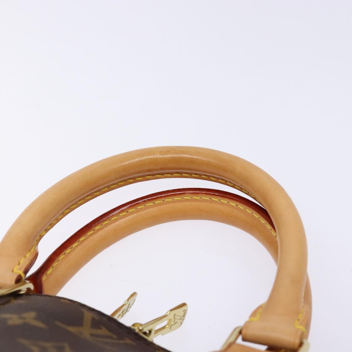 Louis Vuitton Alma, Brown, Canvas, handbag