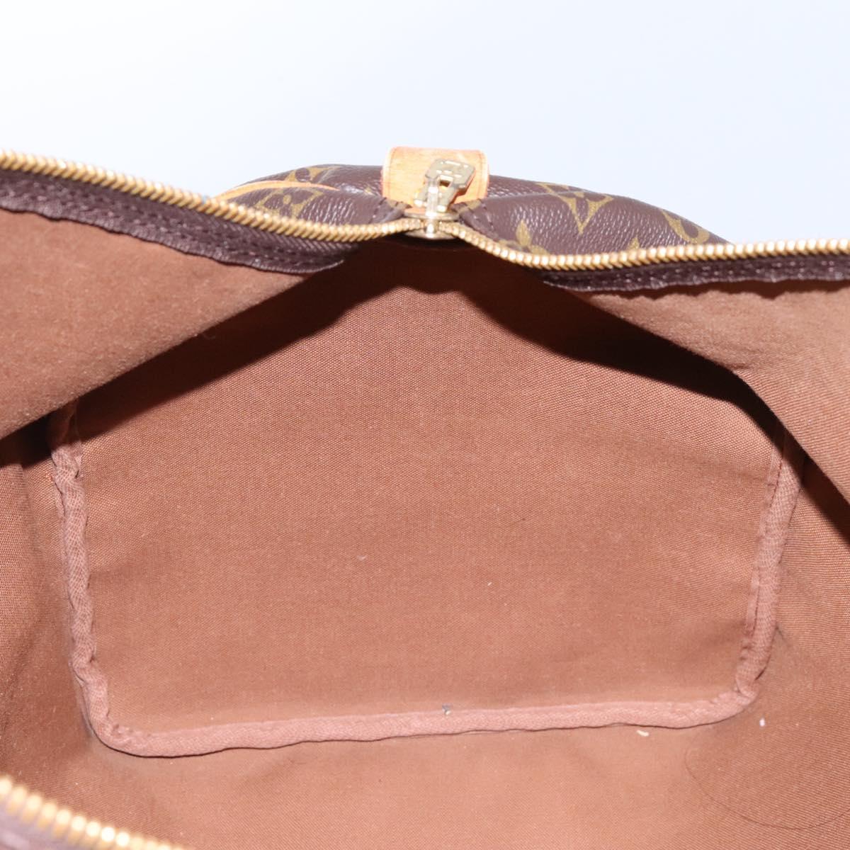 Louis Vuitton Keepall 55, Brown, Canvas, travel