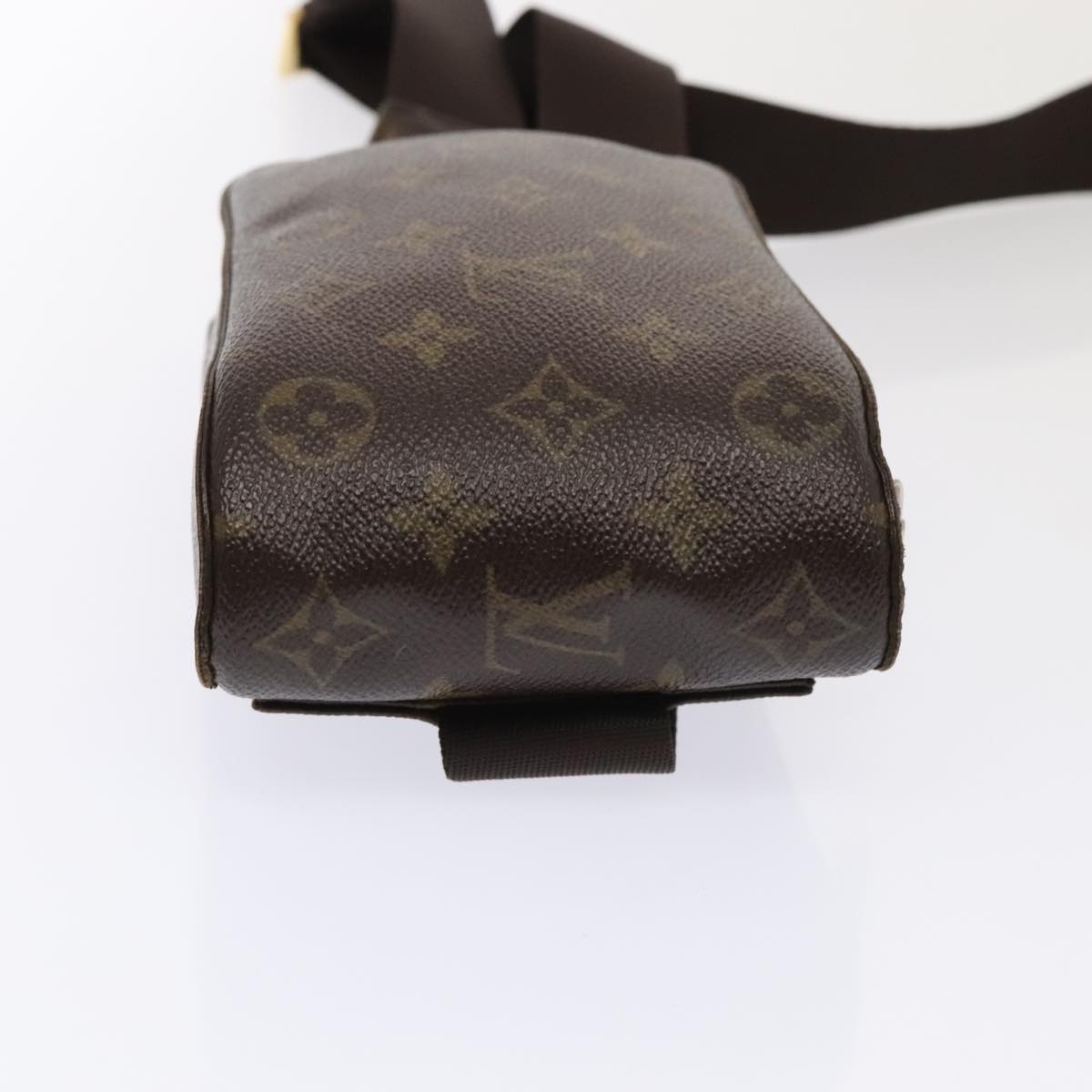 Louis Vuitton Geronimos, Brown, Canvas, clutch