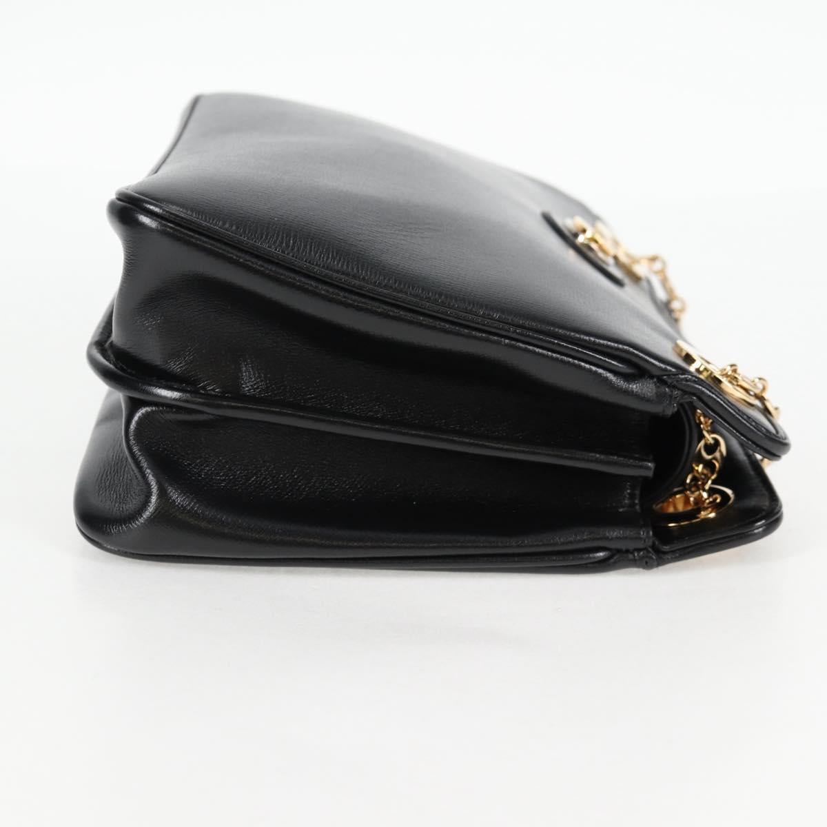 Gucci Marina, Black, Leather, shoulder