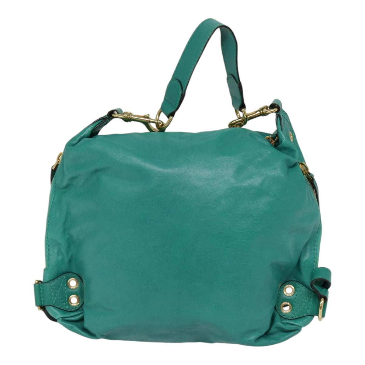 Gucci, Green, Leather, backpack
