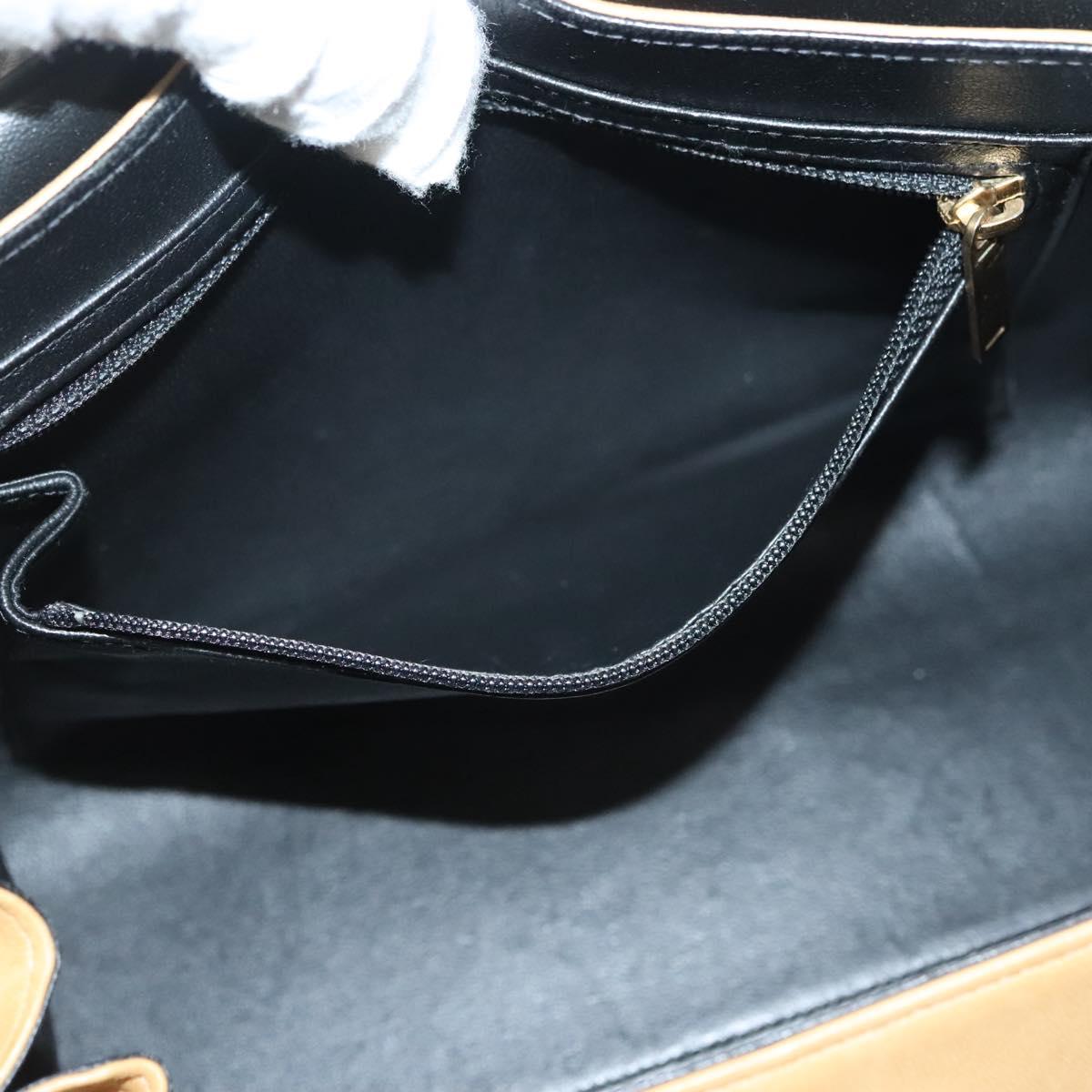 Chanel Chocolate Bar Shoulder Bag, Beige, Leather, shoulder