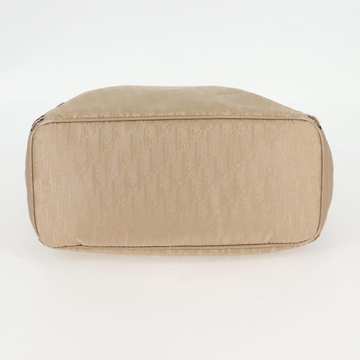 Dior Trotter, Beige, Canvas, handbag