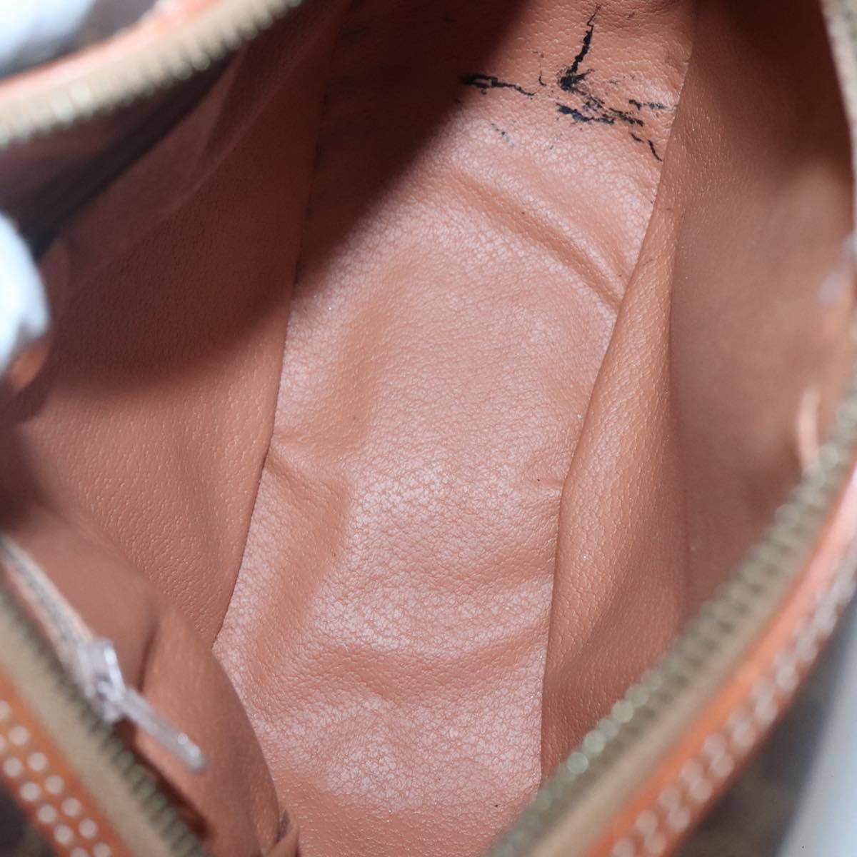 Céline Macadam, Brown, Canvas, shoulder