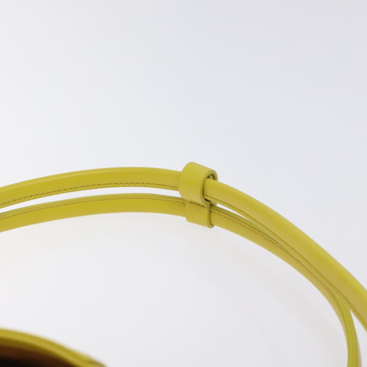 Bottega Veneta Arco, Yellow, Leather, shoulder