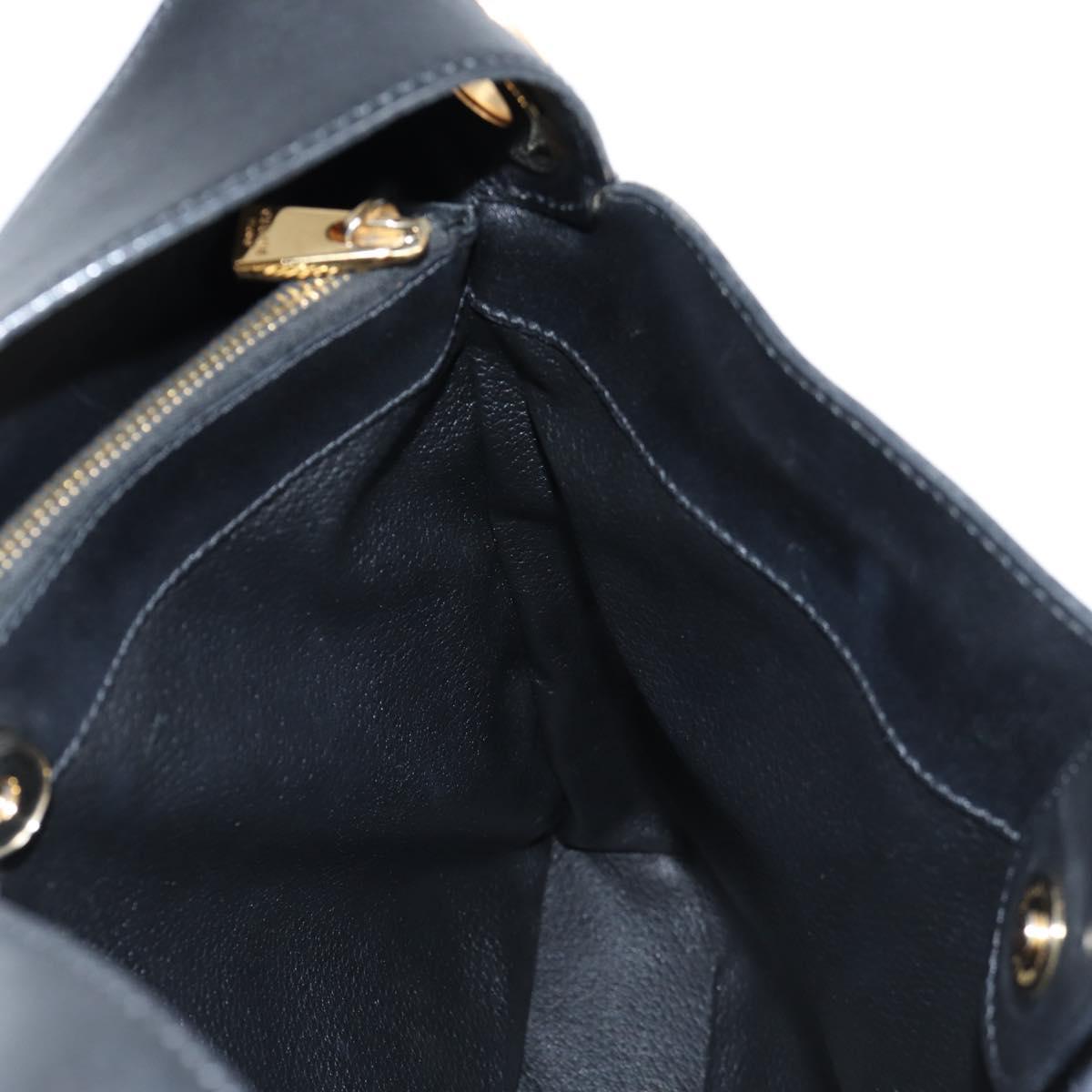 Céline Hobo, Black, Canvas, shoulder