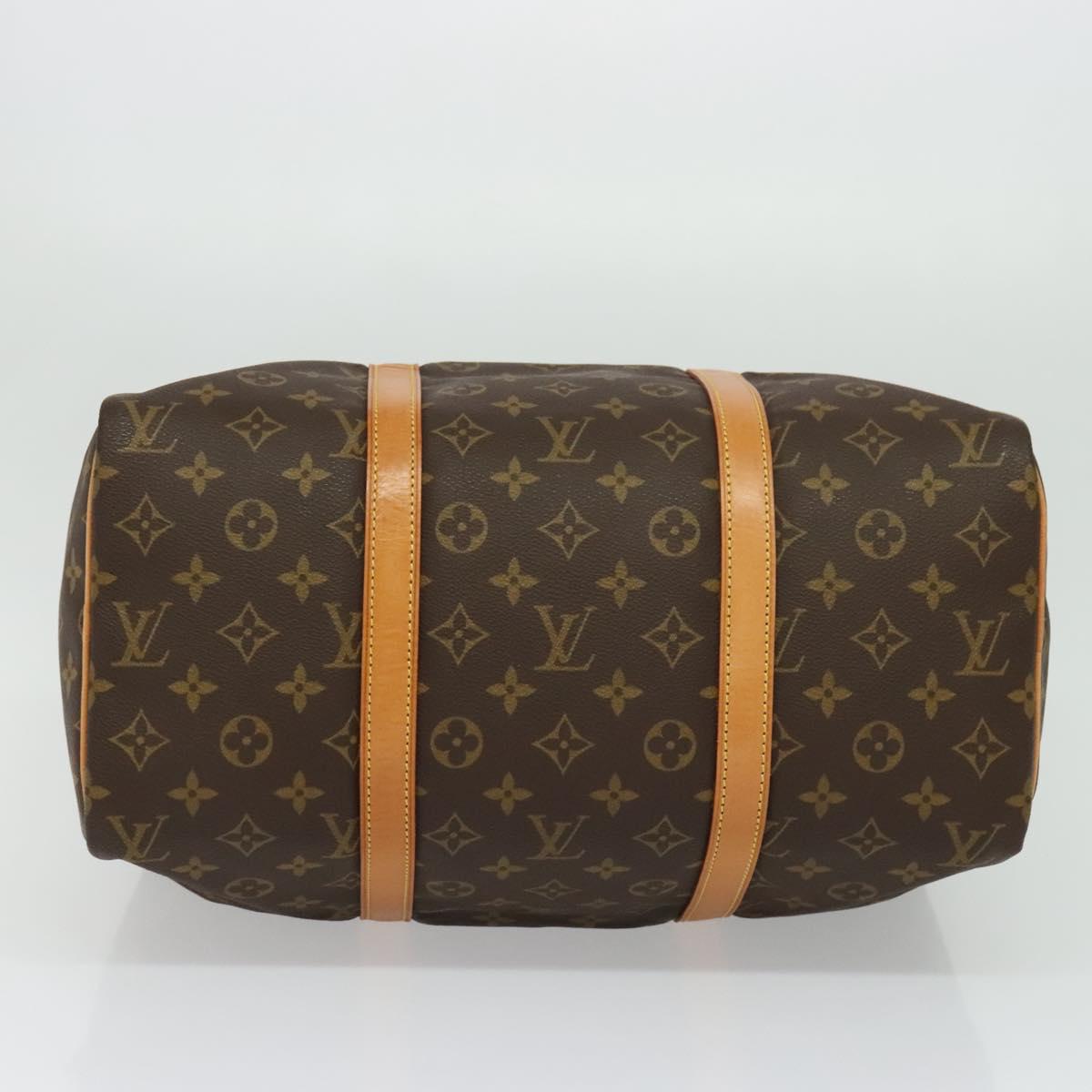Louis Vuitton Sac Souple, Brown, Canvas, travel