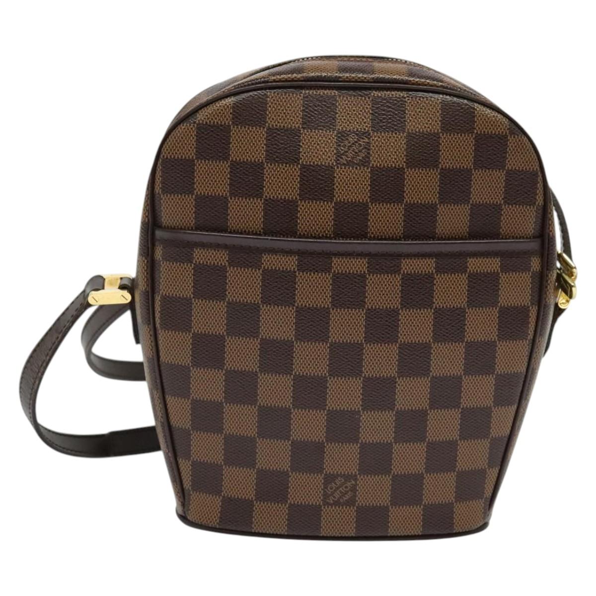Louis Vuitton Ipanema, Brown, Canvas, shoulder